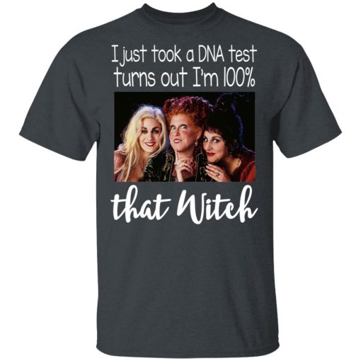 Hocus Pocus I Just Took A DNA Test Turns Out I’m 100% That Witch Shirt - Image 2