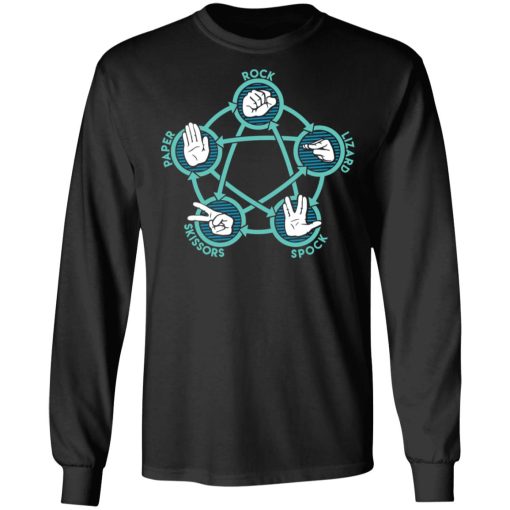 Rock Paper Scissors Lizard Spock Shirt - Image 9