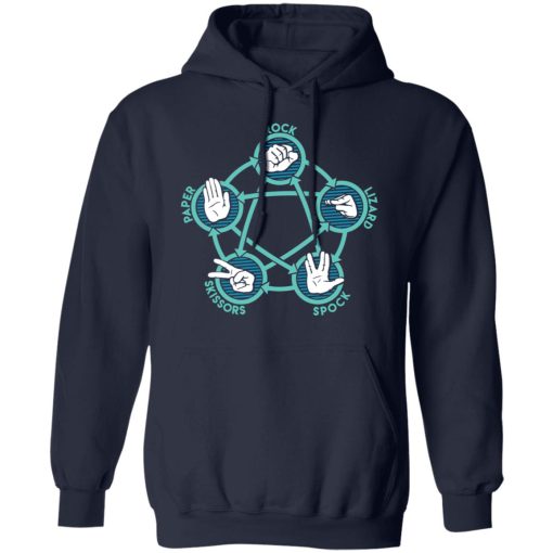 Rock Paper Scissors Lizard Spock Shirt 11