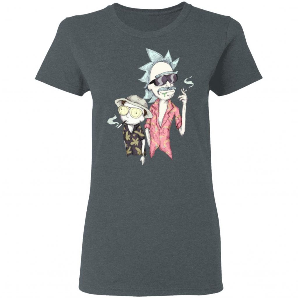 rick and morty fear and loathing shirt