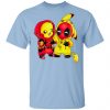 Baby Pokemon Pikachu And Deadpool Shirt Apparel