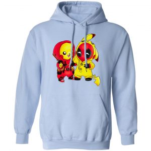 Baby Pokemon Pikachu And Deadpool Shirt 23