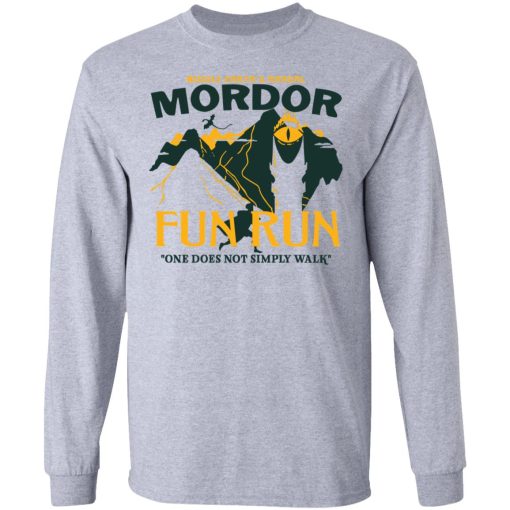 Mordor Fun Run One Dose Not Simply Walk Shirt - Image 7