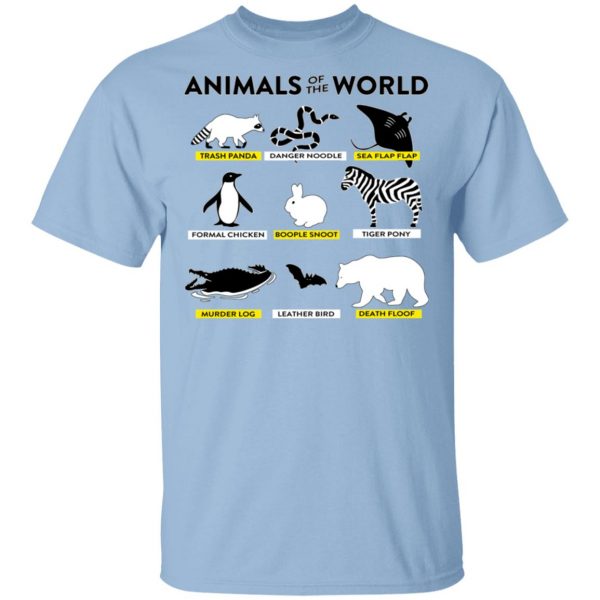 Animals Of The World Shirt 1