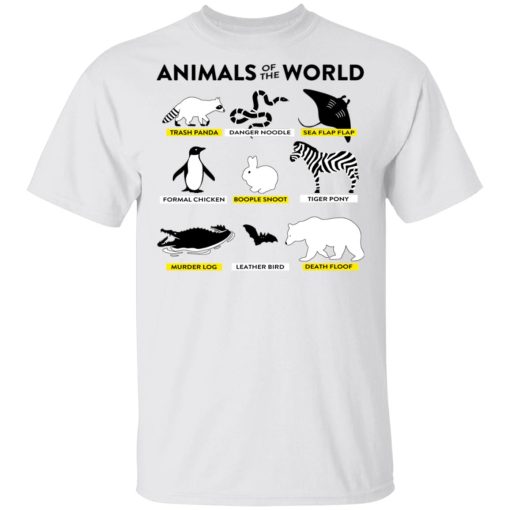 Animals Of The World Shirt 2