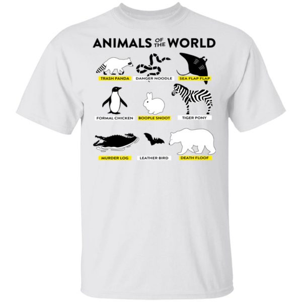 Animals Of The World Shirt 2