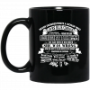 Never Underestimate A Woman Who Loves Blue Cheese She Was Wrong Black Mug Coffee Mugs