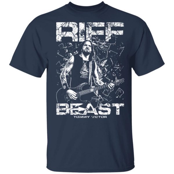 Tommy Victor Prong Riff Beast T-Shirts Apparel 5