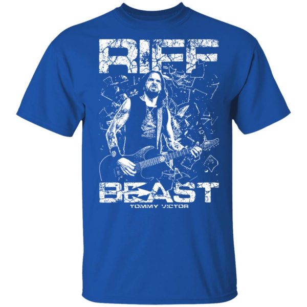 Tommy Victor Prong Riff Beast T-Shirts Apparel 6