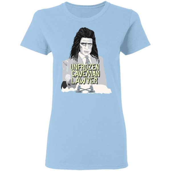 Saturday Night Live Unfrozen Caveman Lawyer T-Shirts Movie 5