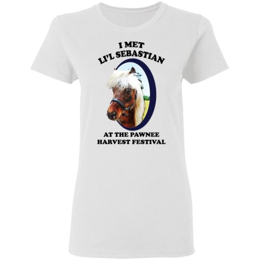 Parks and Recreation I Met Li'l Sebastian At The Pawnee Harvest Festival T-Shirts 5