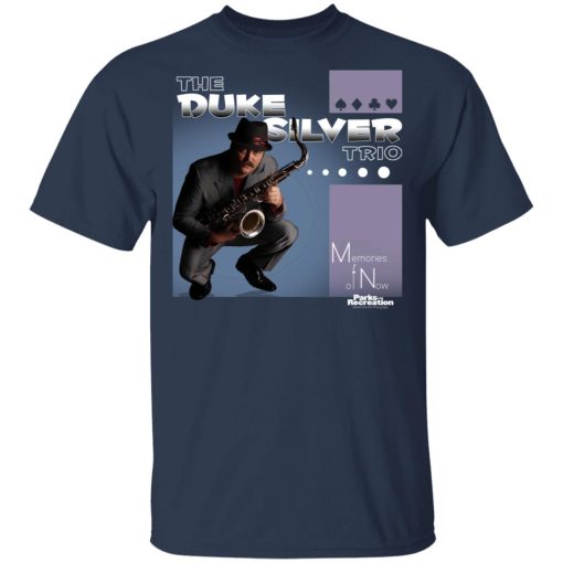 Parks and Recreation The Duke Silver Trio T-Shirts 3