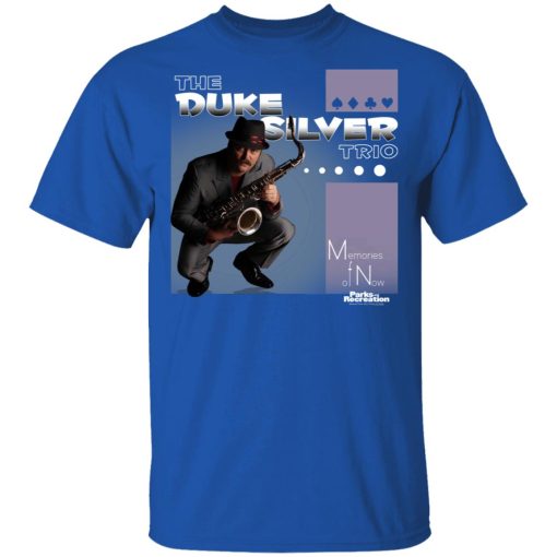 Parks and Recreation The Duke Silver Trio T-Shirts 4