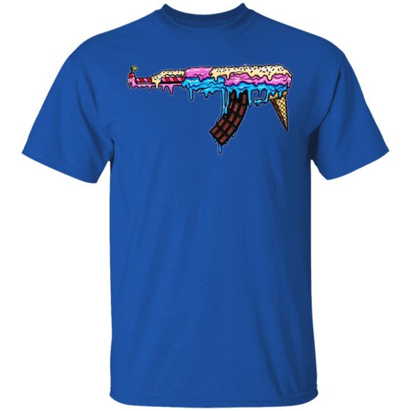 Ice Cream Gun T-Shirts Apparel 6