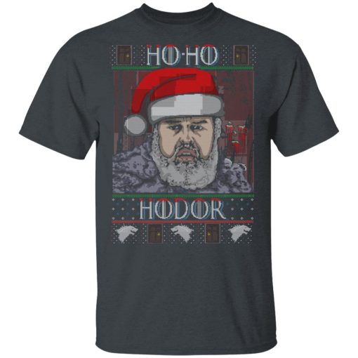 Ho Ho Hodor Face Sweater, T-Shirts 2