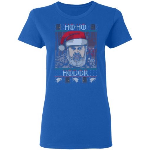 Ho Ho Hodor Face Sweater, T-Shirts 8