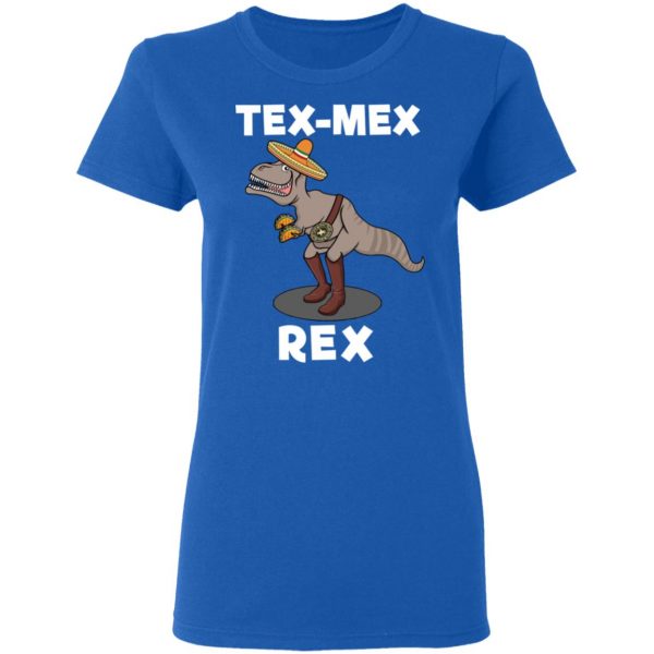 Tex Mex Rex Texas Mexican Cowboy Tyrannosaurus Dinosaur T Shirt Mexican Clothing 10