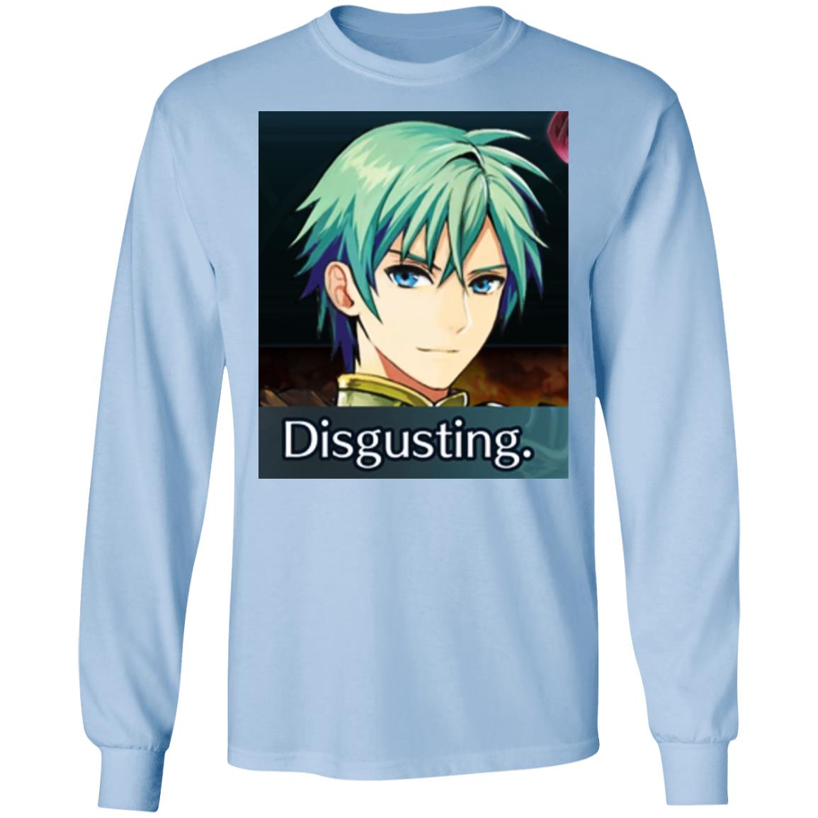 disgusted anime girl hoodie