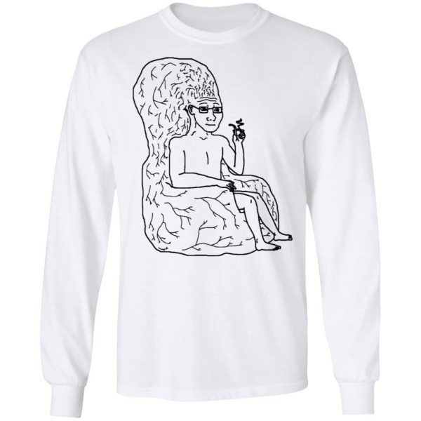 Big Brain Wojak Shirt 3