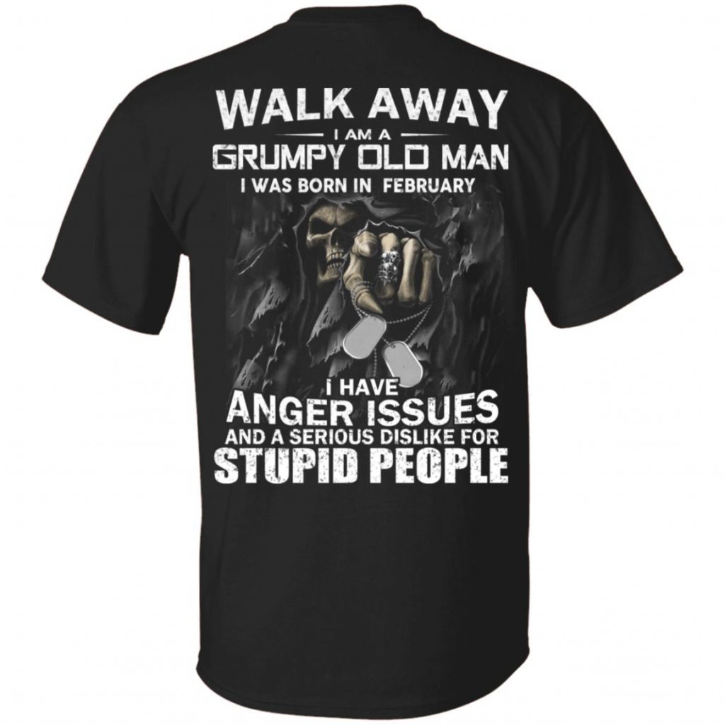 grumpy old squaddie t shirt