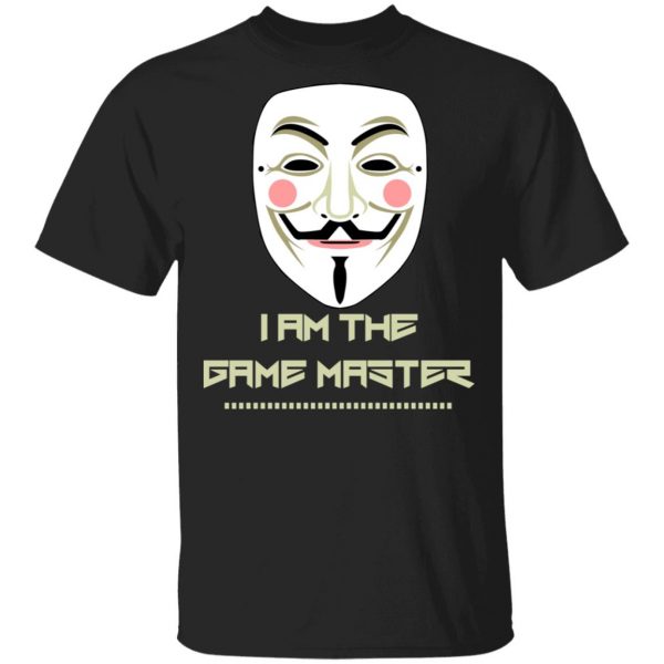 Anonymous Mask Project Zorgo Game Master T-Shirts 1