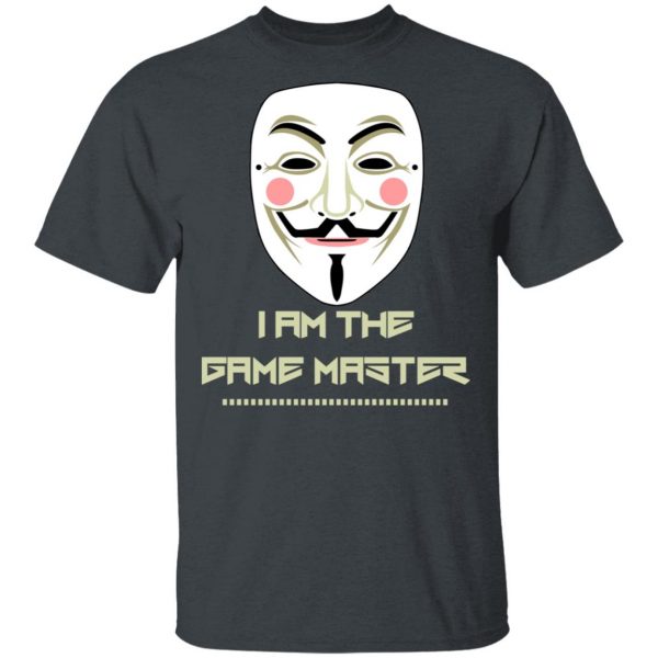 Anonymous Mask Project Zorgo Game Master T-Shirts 2