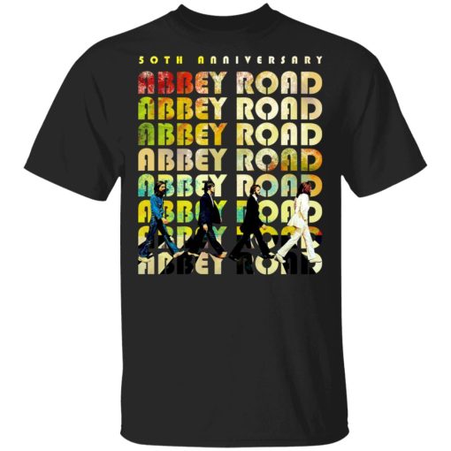 The Beatles Abbey Road 50th Anniversary T-Shirts 1