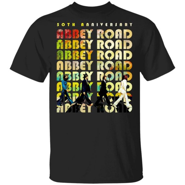 The Beatles Abbey Road 50th Anniversary T-Shirts 1