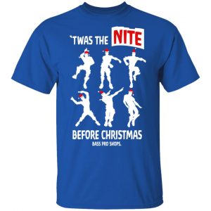 Twas The Nite Before Christmas Bass Pro Shops T-Shirts 16