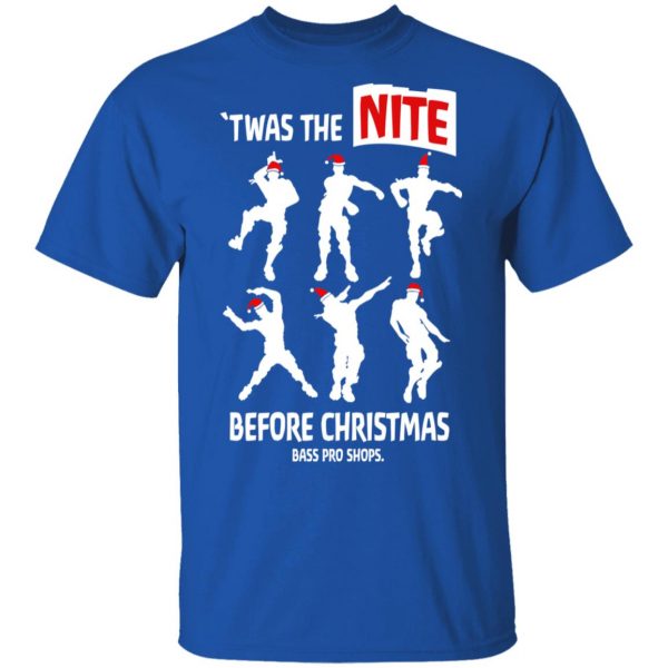Twas The Nite Before Christmas Bass Pro Shops T-Shirts 4
