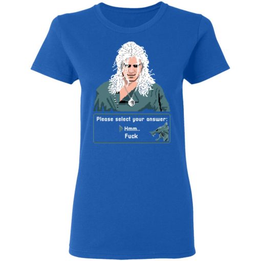 The Witcher Please Select Your Answers Fuck T-Shirts - Image 8