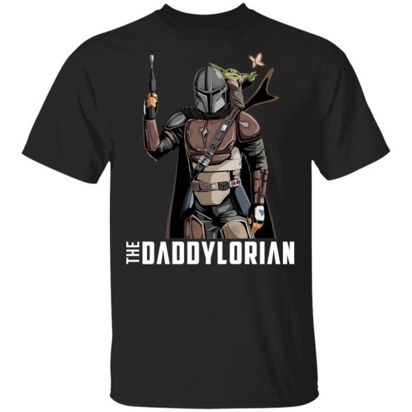 The Daddylorian Daddy Baby Yoda Mandalorian T-Shirts 1
