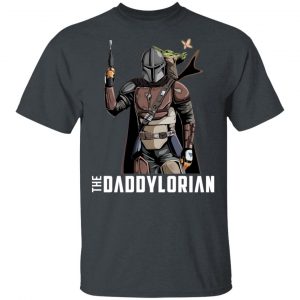The Daddylorian Daddy Baby Yoda Mandalorian T-Shirts Baby Yoda 2