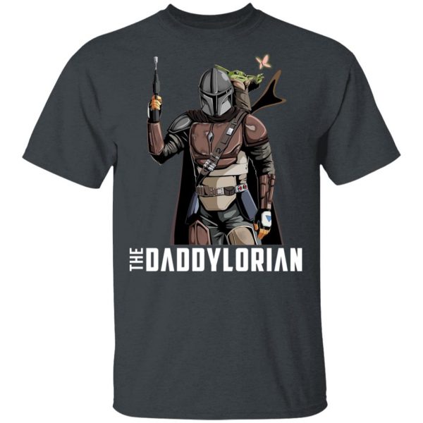 The Daddylorian Daddy Baby Yoda Mandalorian T-Shirts 2