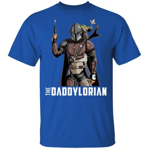 The Daddylorian Daddy Baby Yoda Mandalorian T-Shirts 4