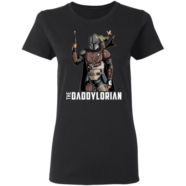 The Daddylorian Daddy Baby Yoda Mandalorian T-Shirts 5