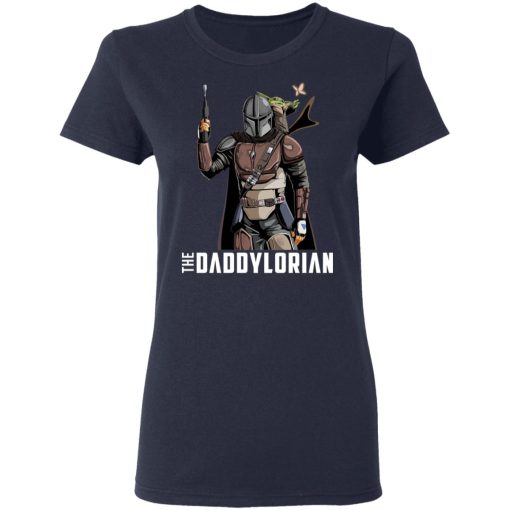 The Daddylorian Daddy Baby Yoda Mandalorian T-Shirts 7