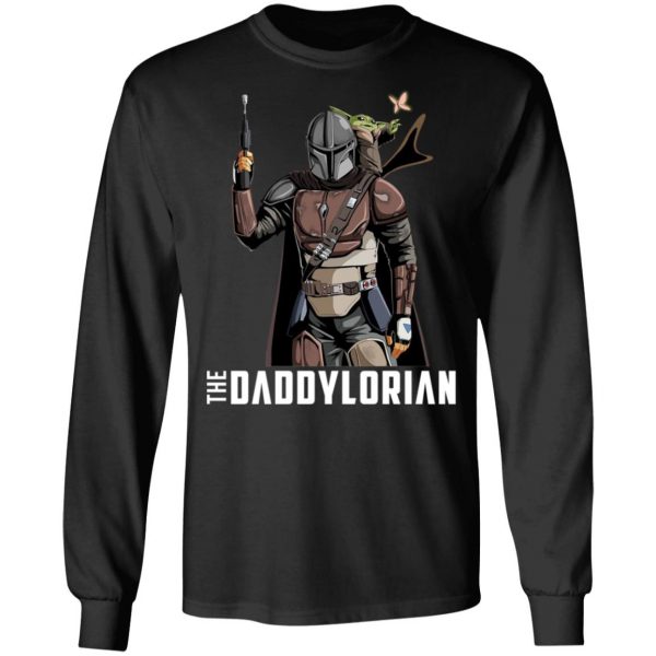 The Daddylorian Daddy Baby Yoda Mandalorian T-Shirts 9