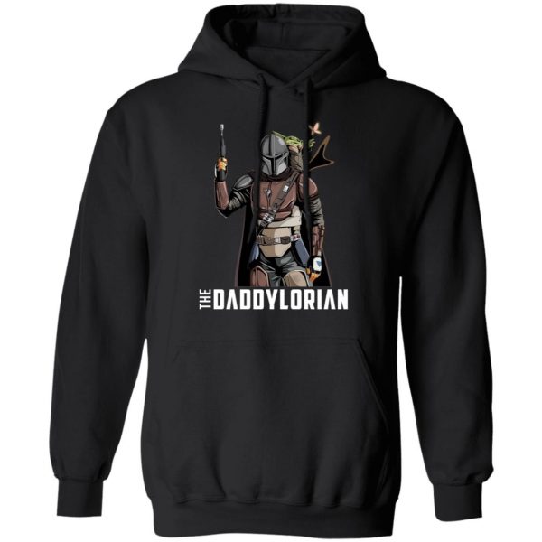 The Daddylorian Daddy Baby Yoda Mandalorian T-Shirts 10