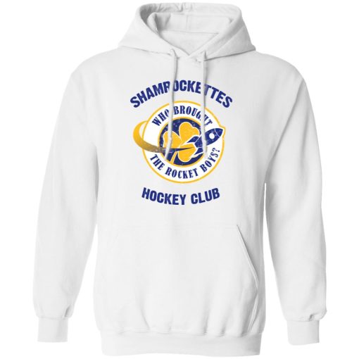 Shamrock Ettes Hockey Club Who Brought The Rocket Boys T-Shirts 11