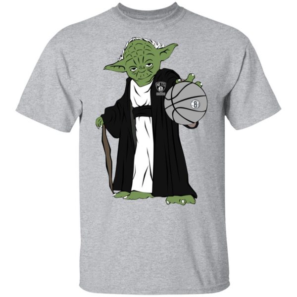 Master Yoda Brooklyn Nets T-Shirts 3