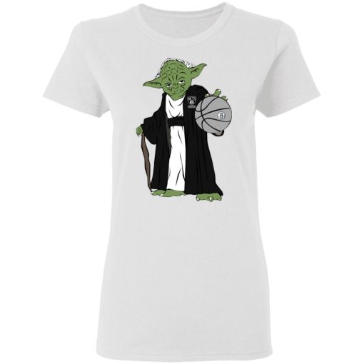 Master Yoda Brooklyn Nets T-Shirts - Image 5