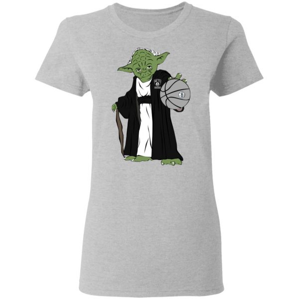 Master Yoda Brooklyn Nets T-Shirts 6