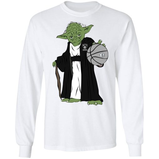 Master Yoda Brooklyn Nets T-Shirts - Image 8