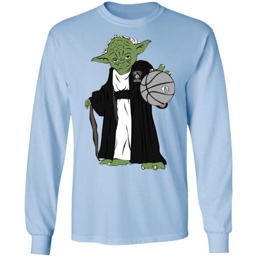 Master Yoda Brooklyn Nets T-Shirts - Image 9