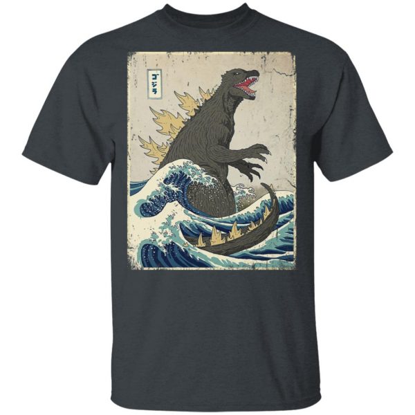 The Great Godzilla Off Kanagawa T-Shirts 2