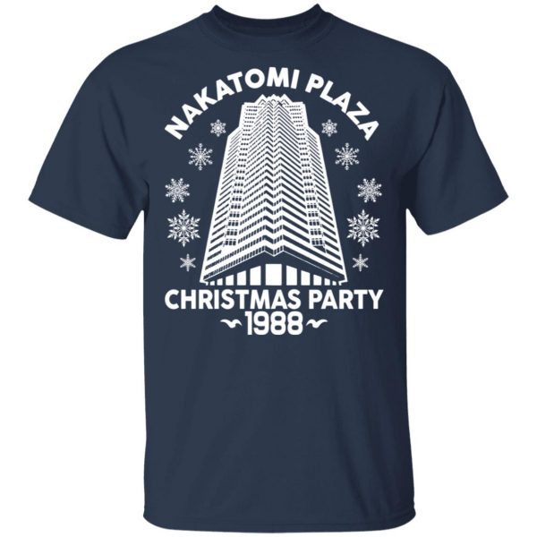 Nakatomi Plaza Christmas Party 1988 Christmas T-Shirts Apparel 5