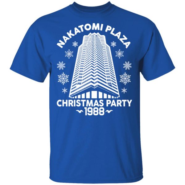 Nakatomi Plaza Christmas Party 1988 Christmas T-Shirts Apparel 6
