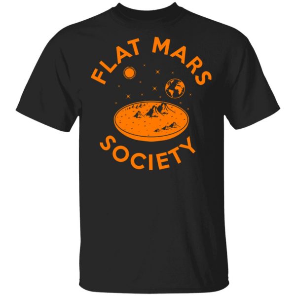Flat Mars Society T-Shirts Apparel 3