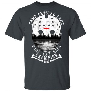 Camp Crystal Lake Hide And Seek Champion 1980 T-Shirts 14